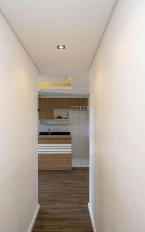 Apartamento para alugar com 54m², 2 quartos e 1 vagaCorredor