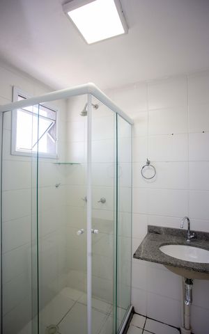Apartamento para alugar com 54m², 2 quartos e 1 vagaBanheiro da Suíte