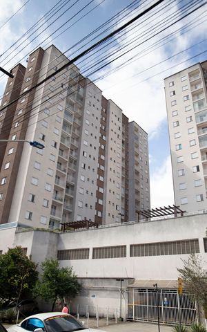 Apartamento para alugar com 54m², 2 quartos e 1 vagaFachado do condomínio