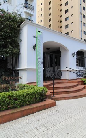 Apartamento à venda com 108m², 3 quartos e 3 vagasFachada e Portaria