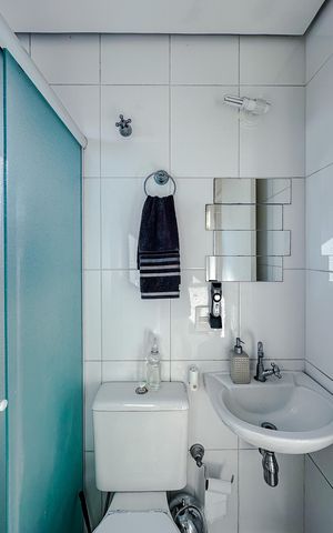 Apartamento à venda com 124m², 3 quartos e 2 vagasBanheiro de Serviço