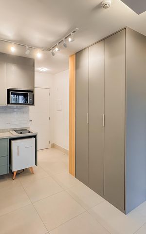 Studio à venda com 24m², 1 quarto e sem vaga Studio à venda com 24m², 1 quarto e sem vagaCozinha
