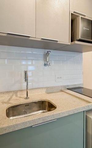 Studio à venda com 24m², 1 quarto e sem vaga Studio à venda com 24m², 1 quarto e sem vagaCozinha