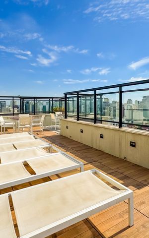 Studio à venda com 24m², 1 quarto e sem vaga Studio à venda com 24m², 1 quarto e sem vagaPiscina