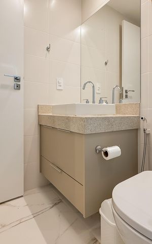 Studio à venda com 24m², 1 quarto e sem vaga Studio à venda com 24m², 1 quarto e sem vagaBanheiro