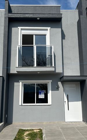 Casa à venda com 67m², 2 quartos e 1 vaga Casa à venda com 67m², 2 quartos e 1 vagaFachada- Placa