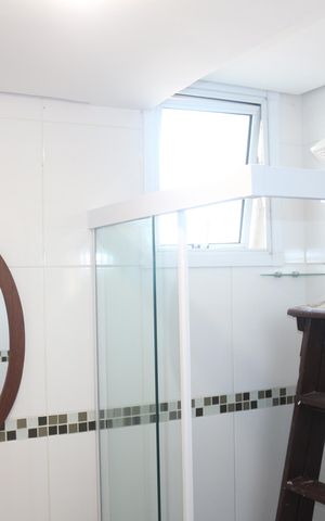 Apartamento à venda com 81m², 2 quartos e 1 vagaBanheiro da Suíte 