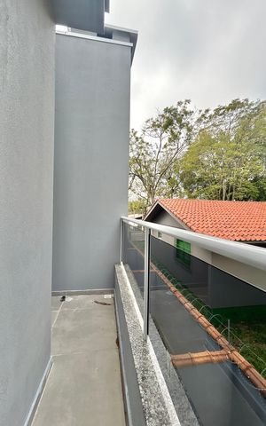 Casa à venda com 67m², 2 quartos e 1 vaga Casa à venda com 67m², 2 quartos e 1 vagaSacada do Quarto 1