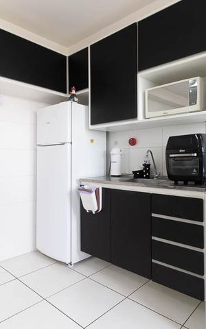 Apartamento à venda com 40m², 2 quartos e sem vaga Apartamento à venda com 40m², 2 quartos e sem vagaCozinha