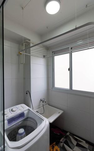 Apartamento à venda com 40m², 2 quartos e sem vaga Apartamento à venda com 40m², 2 quartos e sem vagaLavanderia