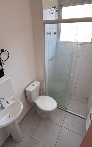 Apartamento à venda com 41m², 2 quartos e 1 vaga Apartamento à venda com 41m², 2 quartos e 1 vagaBanheiro