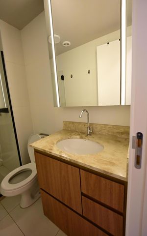 Apartamento à venda com 58m², 2 quartos e 1 vaga Apartamento à venda com 58m², 2 quartos e 1 vagaBanheiro