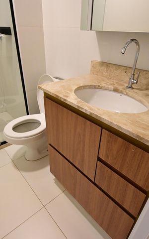 Apartamento à venda com 58m², 2 quartos e 1 vaga Apartamento à venda com 58m², 2 quartos e 1 vagaBanheiro
