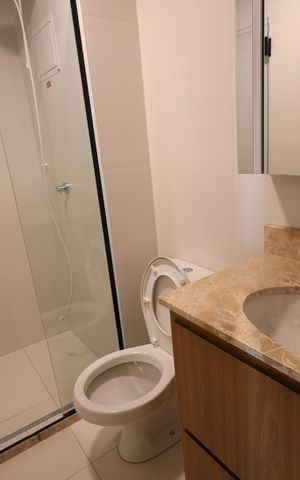 Apartamento à venda com 58m², 2 quartos e 1 vagaBanheiro 