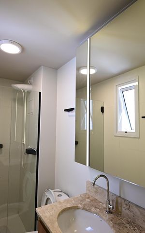 Apartamento à venda com 58m², 2 quartos e 1 vaga Apartamento à venda com 58m², 2 quartos e 1 vagaBanheiro