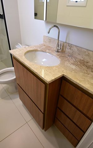 Apartamento à venda com 58m², 2 quartos e 1 vaga Apartamento à venda com 58m², 2 quartos e 1 vagaBanheiro