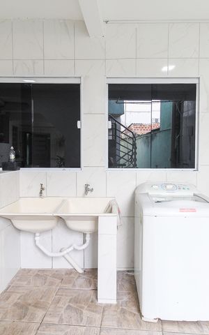 Casa para alugar com 110m², 3 quartos e 2 vagas Casa para alugar com 110m², 3 quartos e 2 vagasÁrea de Serviço