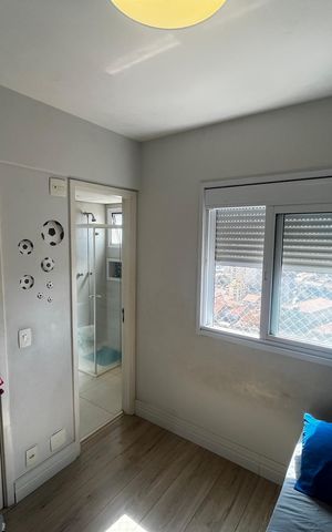 Apartamento à venda com 87m², 2 quartos e 2 vagasSuíte 1