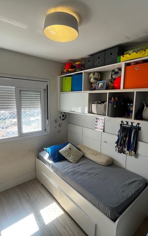 Apartamento à venda com 87m², 2 quartos e 2 vagasSuíte 1