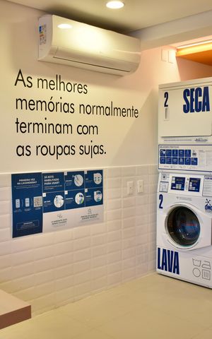 Apartamento para alugar com 39m², 1 quarto e sem vaga Apartamento para alugar com 39m², 1 quarto e sem vagaLavanderia