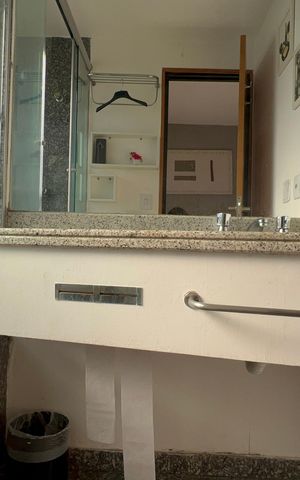 Studio para alugar com 32m², 1 quarto e sem vaga Studio para alugar com 32m², 1 quarto e sem vagaBanheiro
