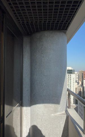 Studio para alugar com 32m², 1 quarto e sem vaga Studio para alugar com 32m², 1 quarto e sem vagaVaranda