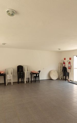 Apartamento para alugar com 45m², 2 quartos e 1 vaga Apartamento para alugar com 45m², 2 quartos e 1 vagaÁrea comum - Salão de festas