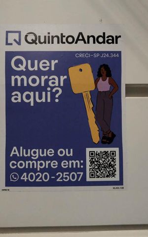 Apartamento para alugar com 35m², 1 quarto e sem vagaPlaca