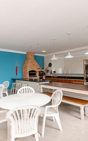 Apartamento à venda com 240m², 3 quartos e 3 vagas Apartamento à venda com 240m², 3 quartos e 3 vagasEspaço Gourmet