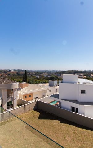 Casa de condomínio à venda com 411m², 4 quartos e 4 vagas Casa de condomínio à venda com 411m², 4 quartos e 4 vagasVista Sacada da Suíte 2