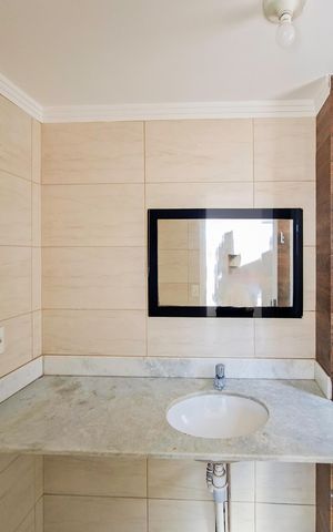 Apartamento para alugar com 63m², 3 quartos e 1 vaga Apartamento para alugar com 63m², 3 quartos e 1 vagaBanheiro da Suíte