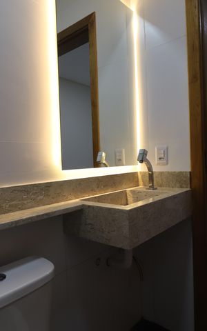 Casa à venda com 140m², 3 quartos e 2 vagasBanheiro Quarto 2 suíte