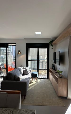 Apartamento para alugar com 41m², 1 quarto e 1 vaga Apartamento para alugar com 41m², 1 quarto e 1 vagaSala