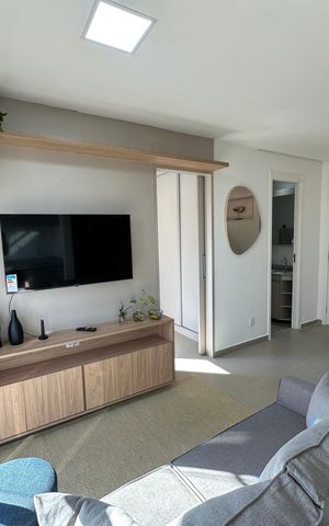 Apartamento para alugar com 41m², 1 quarto e 1 vaga Apartamento para alugar com 41m², 1 quarto e 1 vagaSala