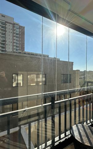 Apartamento para alugar com 41m², 1 quarto e 1 vaga Apartamento para alugar com 41m², 1 quarto e 1 vagaVaranda