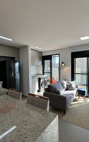 Apartamento para alugar com 41m², 1 quarto e 1 vaga Apartamento para alugar com 41m², 1 quarto e 1 vagaSala