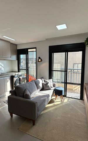 Apartamento para alugar com 41m², 1 quarto e 1 vaga Apartamento para alugar com 41m², 1 quarto e 1 vagaSala