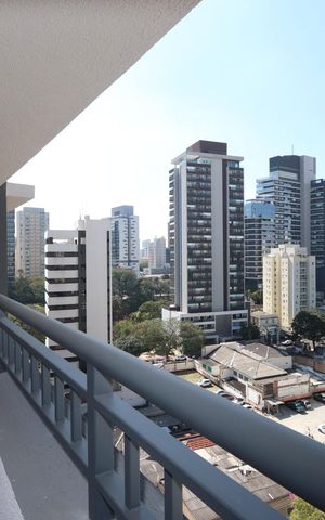Apartamento à venda com 31m², 1 quarto e sem vagaVaranda