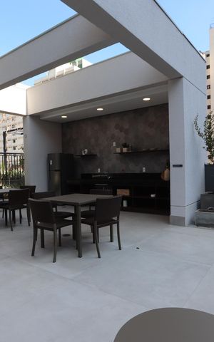 Apartamento à venda com 31m², 1 quarto e sem vagaÁrea comum - Churrasqueira