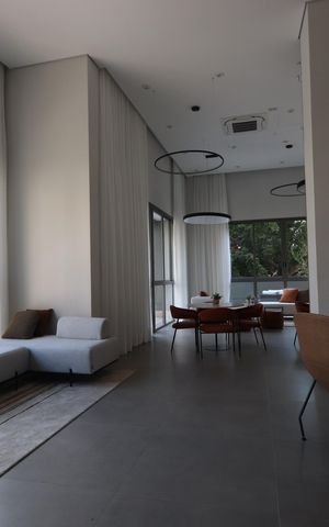 Apartamento à venda com 31m², 1 quarto e sem vagaÁrea comum - Salão de festas