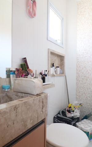Apartamento à venda com 110m², 2 quartos e 2 vagasBanheiro da Suíte