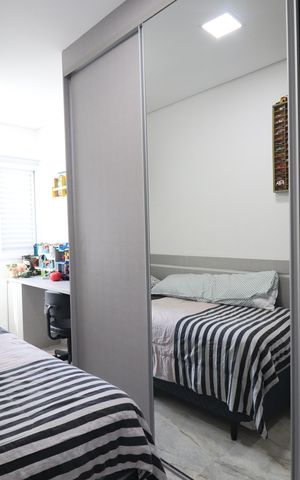 Apartamento à venda com 110m², 2 quartos e 2 vagasQuarto 1