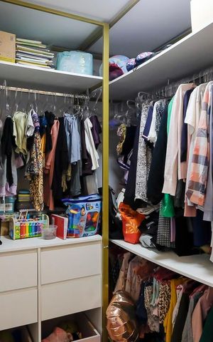 Apartamento à venda com 92m², 2 quartos e sem vagaCloset do quarto