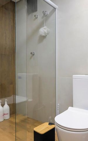 Apartamento à venda com 92m², 2 quartos e sem vagaBanheiro da suíte