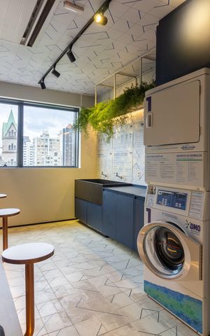 Studio à venda com 23m², 1 quarto e sem vaga Studio à venda com 23m², 1 quarto e sem vagaÁrea comum - Lavanderia