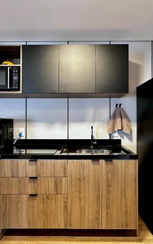 Studio para alugar com 50m², 1 quarto e 1 vaga Studio para alugar com 50m², 1 quarto e 1 vagaCozinha