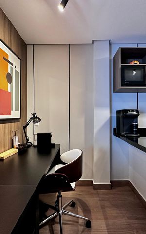 Studio para alugar com 50m², 1 quarto e 1 vaga Studio para alugar com 50m², 1 quarto e 1 vagaSala