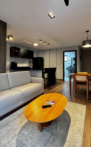 Studio para alugar com 50m², 1 quarto e 1 vaga Studio para alugar com 50m², 1 quarto e 1 vagaSala