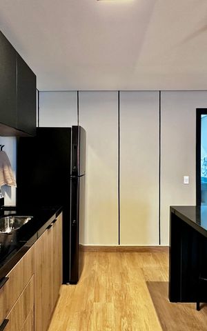 Studio para alugar com 50m², 1 quarto e 1 vaga Studio para alugar com 50m², 1 quarto e 1 vagaCozinha