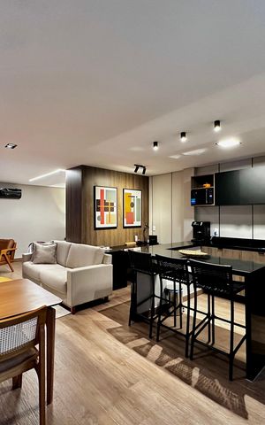 Studio para alugar com 50m², 1 quarto e 1 vaga Studio para alugar com 50m², 1 quarto e 1 vagaSala